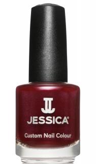 Jessica lak na nehty 285 Red Velvet 15 ml