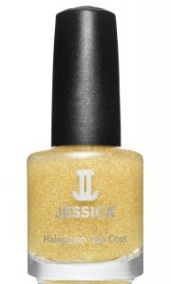Jessica lak na nehty 600 Gold - Hologram 15 ml