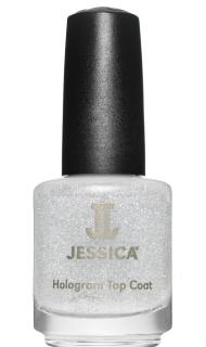 Jessica lak na nehty 601 Silver - Hologram 15 ml