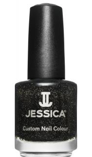 Jessica lak na nehty 645 Black Ice 15 ml