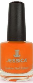 Jessica lak na nehty 652 3D Tangerine 15 ml