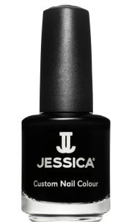 Jessica lak na nehty 758 Black Lustre 15 ml