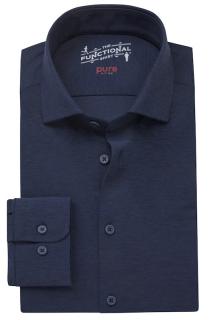 Funkční košile Pure Slim Fit  Functional  navy velikost: 38, délka rukávu: dlouhý rukáv (67 cm)
