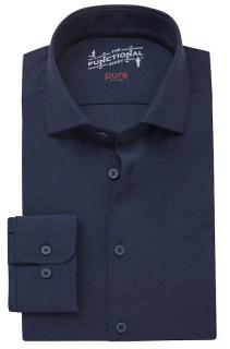 Funkční košile Pure Slim Fit  Functional  navy velikost: 44, délka rukávu: dlouhý rukáv (67 cm)