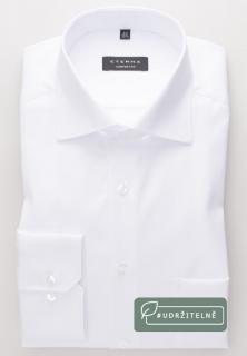 Košile Eterna Comfort Fit  Twill   neprůhledná bílá 881700_E19K_72CM velikost: 47, délka rukávu: extra prodloužený rukáv (72 cm)