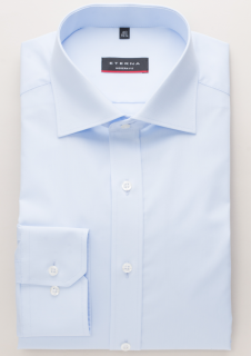 Košile Eterna Modern Fit  Popeline  modrá 1100X177_10 velikost: 39, délka rukávu: dlouhý rukáv (65 cm)