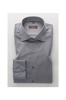 Košile Eterna Modern Fit  Twill  neprůhledná šedá 8817_35X18K velikost: 45, délka rukávu: dlouhý rukáv (65 cm)