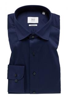 Košile Eterna Modern Fit  Uni Twill  navy 8005_18X687 velikost: 38, délka rukávu: dlouhý rukáv (65 cm)