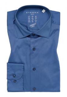 Košile Eterna Slim Fit  Functional  modrá 3377_07F170 velikost: 38, délka rukávu: dlouhý rukáv (67 cm)