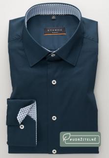 Košile Eterna Slim Fit  Functional  s extra prodlouženým rukávem navy L_3372F14P_19_72cm velikost: 41, délka rukávu: extra prodloužený rukáv (72 cm)