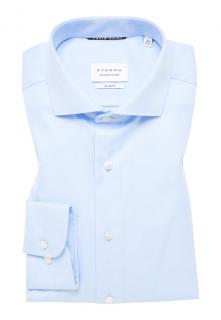 Košile Eterna Slim Fit  Twill  neprůhledná světle modrá 8817_10F182 velikost: 38, délka rukávu: dlouhý rukáv (67 cm)