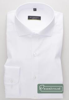 Košile Eterna Super Slim  Twill  neprůhledná bílá 8817_00Z182 velikost: 38, délka rukávu: dlouhý rukáv (67 cm)