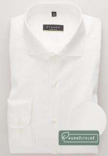 Košile Eterna Super Slim  Twill  neprůhledná ivory 8817_21Z182 velikost: 36, délka rukávu: dlouhý rukáv (67 cm)