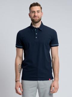 Pánská polokošile CityZen ANTONY navy / světle modrá 1104SAM Velikost: 3XL