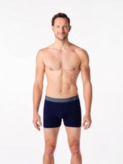 Pánské boxerky CityZen Lyon navy Velikost: XL, Barva: modrá