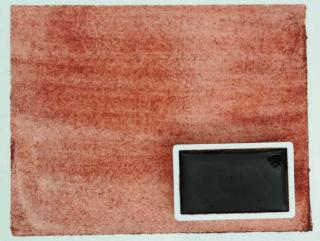 Akvarel Kremer - Madder Lake, tmavě červená (plast, 2 x 1,6 x 1 cm) (Kremer Akvare)