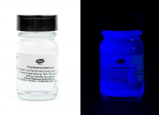 Fluorescenční fialový lak (Fluorescentní barvy)
