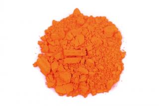 Fluorescenční pigment zlatý pomeranč (Perlglanz IRIODIN® Silver)