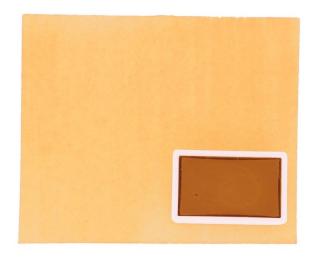 Kremer akvarel - francouzský okr, velmi světlý (plast, 3 x 1,8 x 1 cm) (Kremer Akvarel)