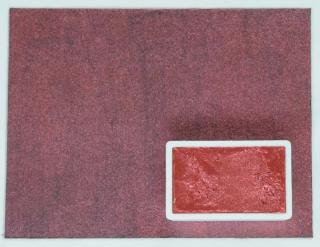 Kremer akvarel - IRIODIN® 504 červená (plast, 3 x 1,8 x 1 cm) (Kremer Akvarel )