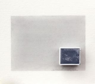 Kremer akvarel – studená šedá č. 2 (plast, 2 x 1,6 x 1cm) (Kremer Akvarel)