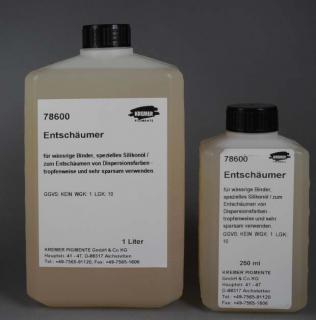 Kremer odpěňovač (speciální silikonový olej, pro vodou ředitelné barvy pro snížení pěnivosti)