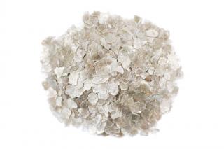 Muskovite Mica Flakes, standardní (Perlglanz IRIODIN® Silver)