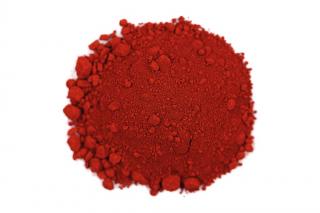 Oxid železitý, červený, slínek červený (Práškový pigment)