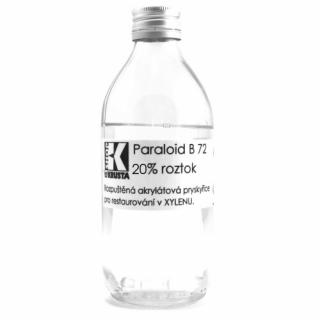 Paraloid™ B 48 N v xylenu, 20% (Roztok akrylátové pryskyřice)
