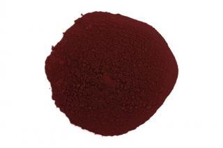 Průsvitná červená střední (Práškový pigment)