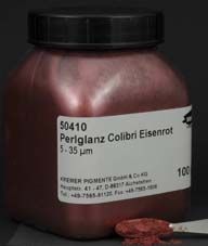 PYRISMA® F 80 - 51 SW Ferric Red, 100 g (Perlglanz IRIODIN® Silver)