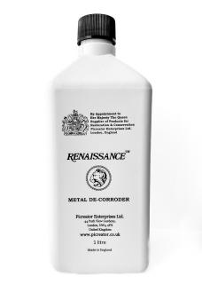 Rennaissance – odrezovač kovů (bezpečný, netoxický systém pro odstraňování rzi)