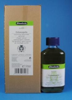 Volská žluč -Ox Gall (smáčedlo pro olejové a temperové barvy, Schmincke)