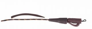 Anaconda závěs na olovo s rovnátkem Safety Lead Clip, hnědá, 45 lb, 2 ks/bal