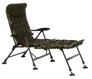 GIANTS FISHING SEDAČKA KOMFY 2IN1 CAMO CHAIR