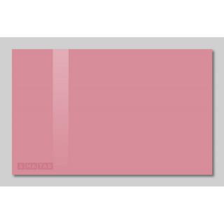 Skleněná magnetická tabule růžová perlová