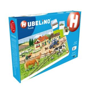 HUBELINO Puzzle hra: Puzzle-Život na farmě