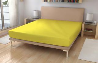 Polášek Jersey prostěradlo Exklusive Banánové 150g/m2 180x200
