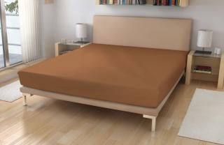 Polášek Prostěradlo Micro EXKLUSIVE Ořechová 90/200 90x200 100% polyester, Mikroplyš 260g/m2