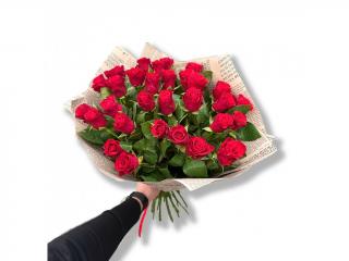 Puget 30 holandských růží Barva růží: Rudá