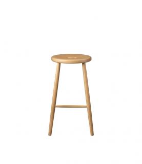 Barová židle J127C z dubového dřeva Barva:: světlý dub