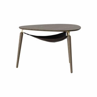 Dřevěný stolek Hang out barva / provedení: tmavý dub