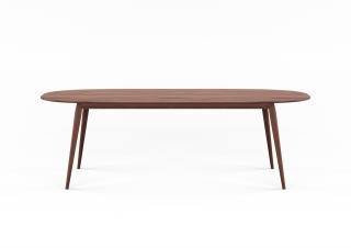 Jídelní stůl Play z dubového masivu- 230x105cm typ dřeva:: přírodní ořech