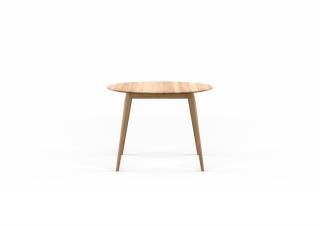 Jídelní stůl Play z dubového masivu- Ø100cm typ dřeva:: přírodní dub