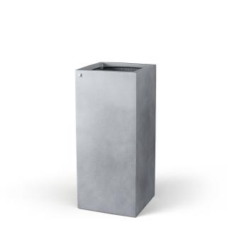 Květináč Division Lite Pedestal - sloup Barva:: šedá, Rozměry:: 35x35x80