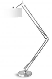 lampa Milano, stříbrná barva barva stínidla: pure white (W), velikost: L