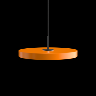 LED Lustr Asteria Mini Barva uchycení:: černá, Barva:: oranžová