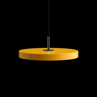 LED Lustr Asteria Mini Barva uchycení:: černá, Barva:: žlutá