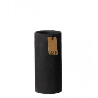 Lübech Living OOhh váza Art Cylinder Black Rozměry: 7 x 20 cm