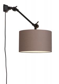 Nástěnná lampa Amsterdam 3220 různé barvy, vel. S barva stínidla: smoke grey (SG)